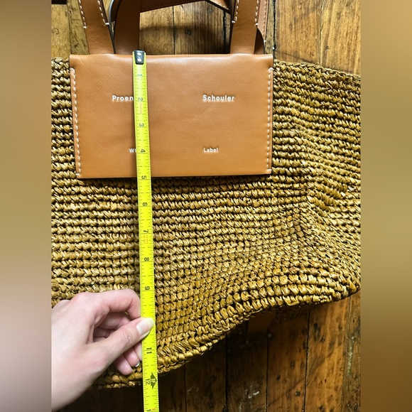 Proenza Schouler White Label Raffia Tote - Picture 15 of 16